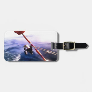 Turkish Vacation Fishing Trip  Luggage Tag