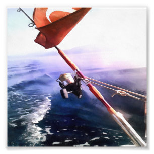 Turkish Vacation Fishing Trip Photo Print