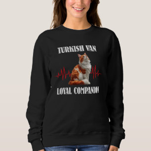 Turkish Van Cat Owner LOYAL COMPANION Vintage Sweatshirt
