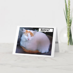 TURKISH VAN SAYS TIPS ON HOW TO ENJOY RETIREMENT CARD