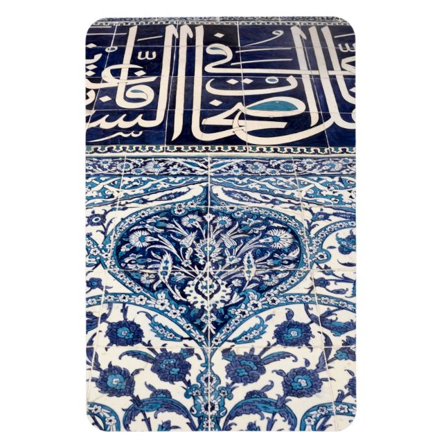 Turkish vintage iznik tiles magnet (Vertical)
