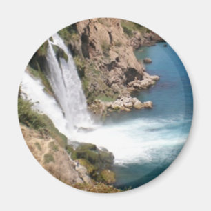 Turkish waterfall Duden in Antalya Magnet