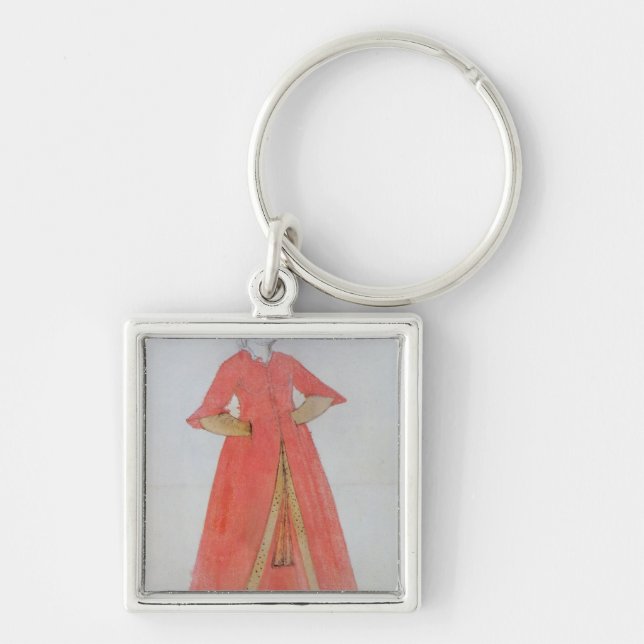 Turkish Woman Key Ring (Front)