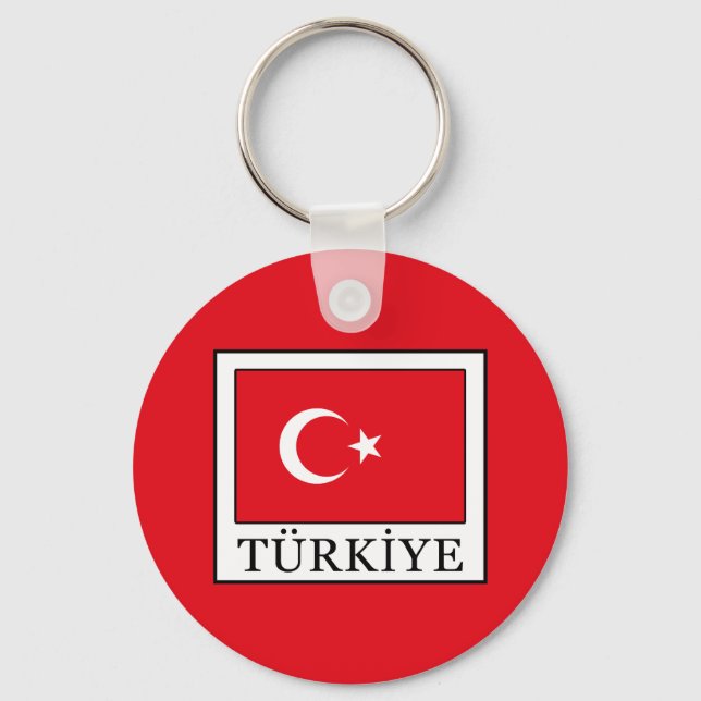 Türkiye Key Ring (Front)