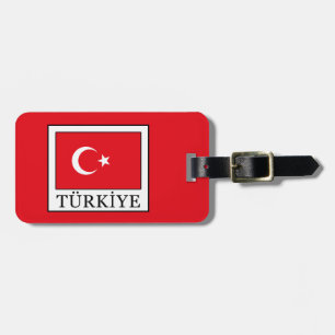 Türkiye Luggage Tag