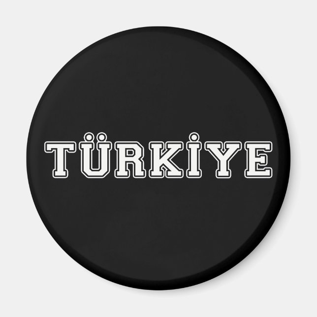 Türkiye Magnet (Front)