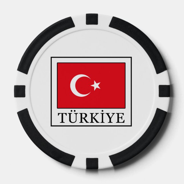 Türkiye Poker Chips (Front)