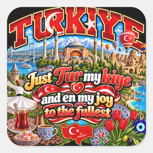 Turkiye sticker (Front)