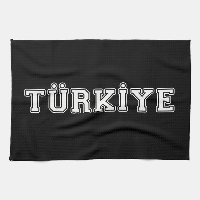 Türkiye Tea Towel (Horizontal)