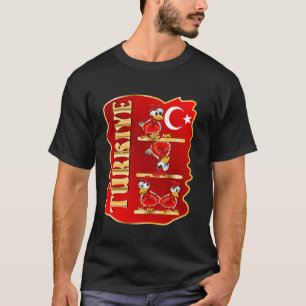TÜRKIYE TURKISH FLAG CHICKEN TURKEY T-Shirt
