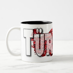 Turkiye Two-Tone Coffee Mug