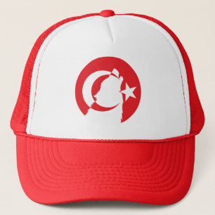 Türkiye Wolf Turkish National Animal Flag Trucker Hat