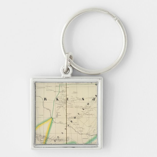 Turkmenistan Asia 54 Key Ring (Front)