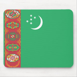 Turkmenistan Flag Mouse Pad