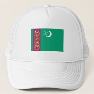 Turkmenistan Flag Trucker Hat