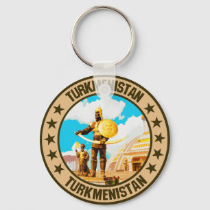 Turkmenistan key ring
