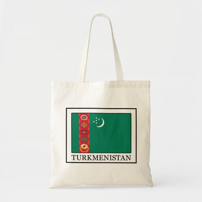 Turkmenistan tote bag (Front)