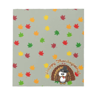 turkowl - Thanksgiving cards and more Notepad