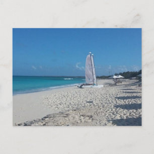 Turks and Caicos Beach Postcard