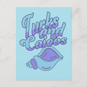 Turks and Caicos Conch Postcard