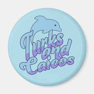 Turks and Caicos Dolphin Magnet