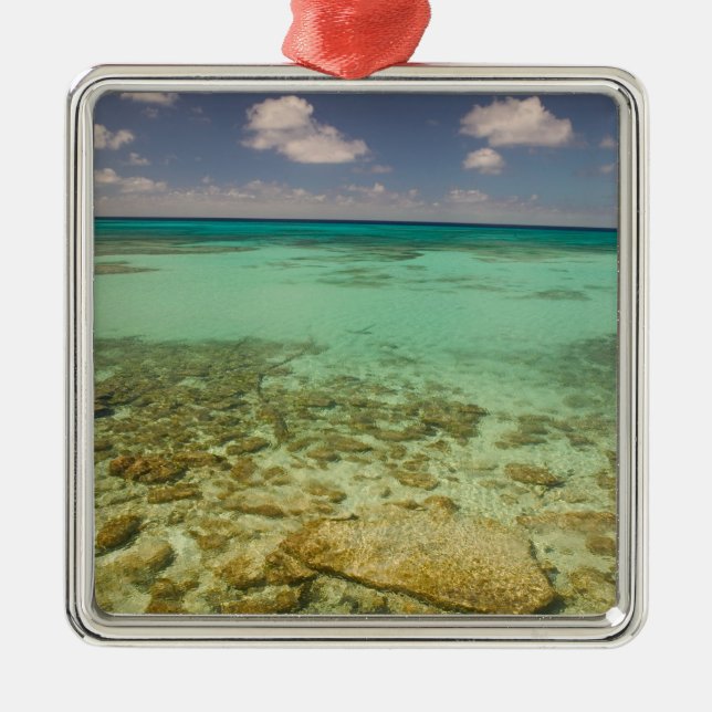 Turks and Caicos, Grand Turk Island, Cockburn 2 Metal Ornament (Front)