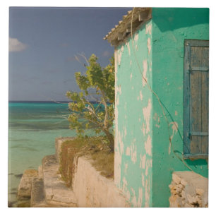 Turks and Caicos, Grand Turk Island, Cockburn 4 Ceramic Tile
