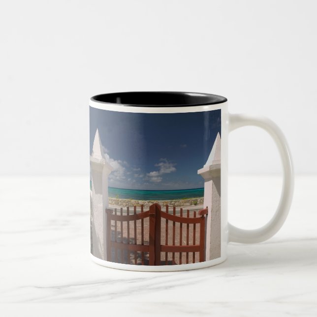Turks and Caicos, Grand Turk Island, Cockburn 5 Two-Tone Coffee Mug (Right)