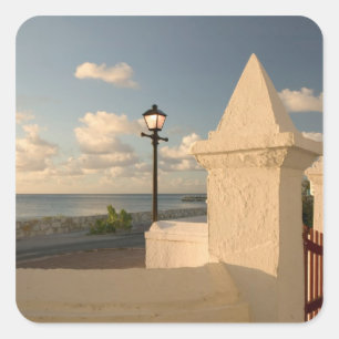 Turks and Caicos, Grand Turk Island, Cockburn Square Sticker