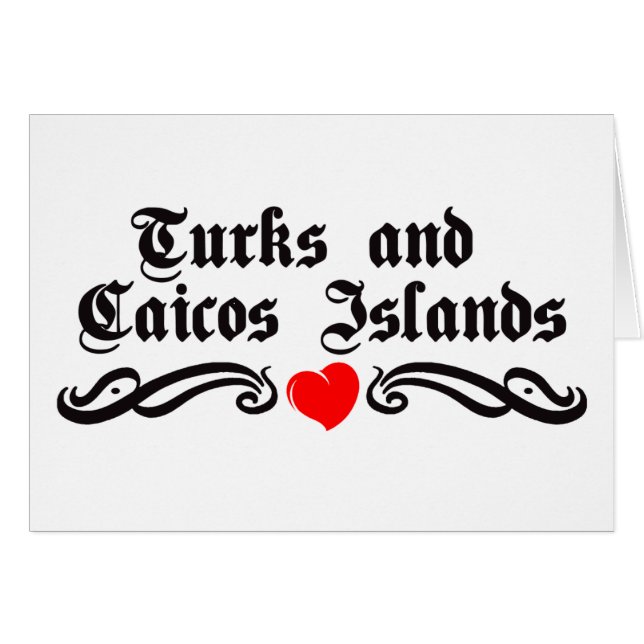 Turks and Caicos Islands (Front Horizontal)