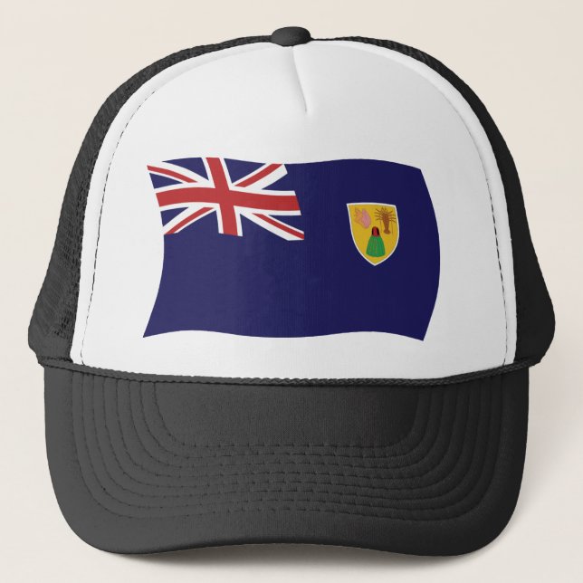 Turks And Caicos Islands Flag Hat (Front)