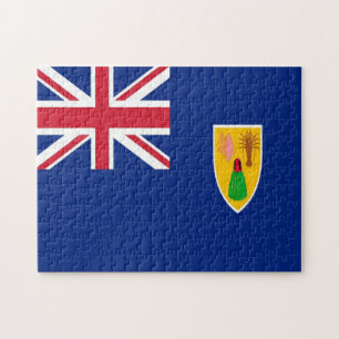 Turks and Caicos Islands - Flag - Jigsaw Puzzle