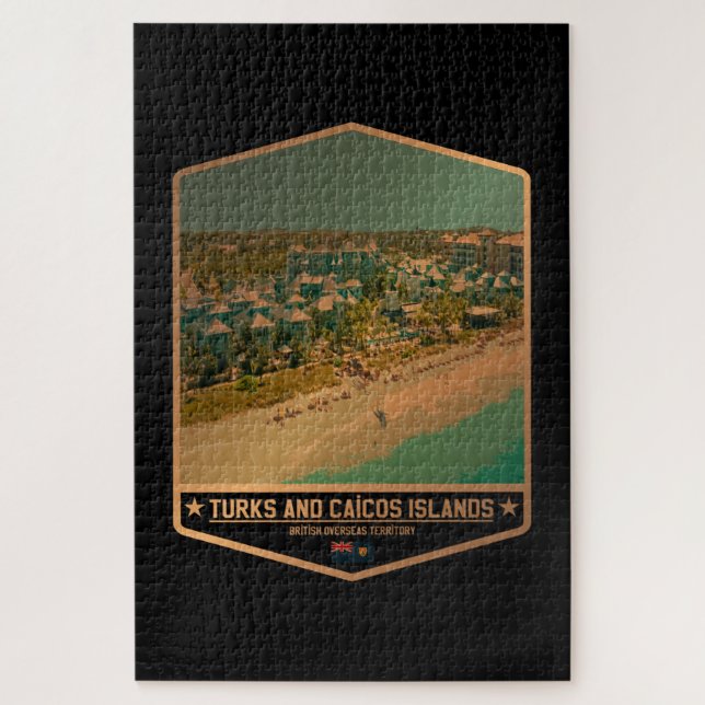 Turks and Caicos Islands Jigsaw Puzzle (Vertical)