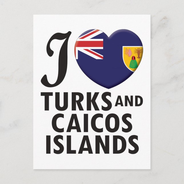 Turks and Caicos Islands. Postcard (Front)