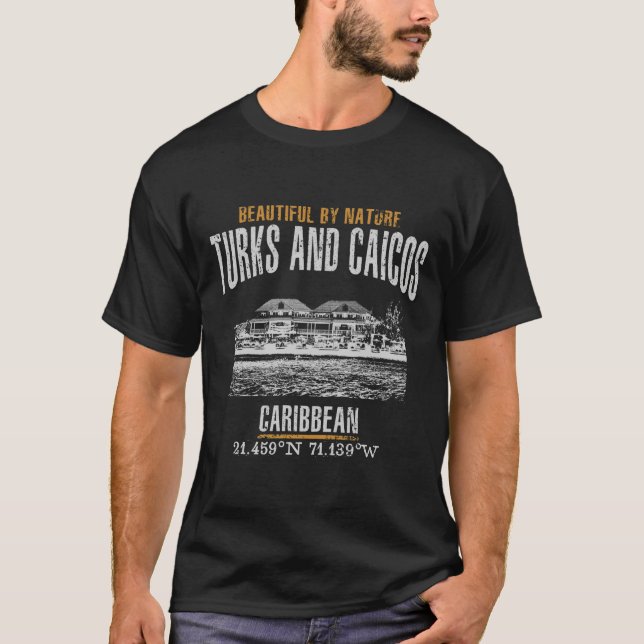 Turks and Caicos Islands T-Shirt (Front)