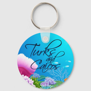 Turks and Caicos Key Ring
