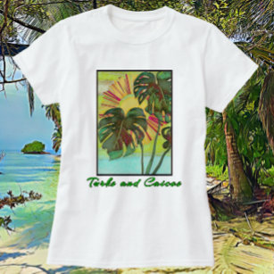 Turks and Caicos Tropical Paradise T-Shirt