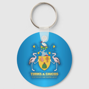Turks & Caicos COA Key Ring
