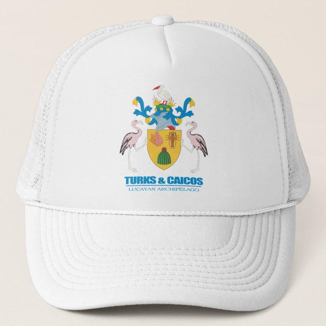 Turks & Caicos COA Trucker Hat (Front)
