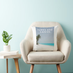 Turks Caicos Grace Bay Dream Cushion