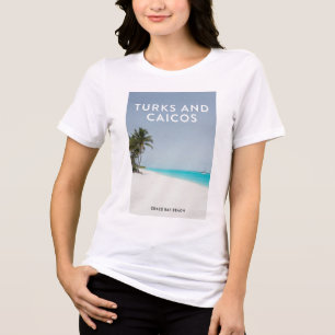 Turks Caicos Grace Bay Dream Tri-Blend Shirt