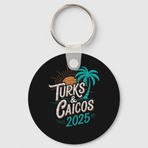 Turks Caicos Islands 2025 Vacation Souvenirs - Uni Key Ring
