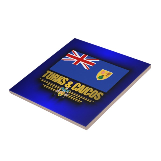 Turks & Caicos Pride Ceramic Tile (Side)
