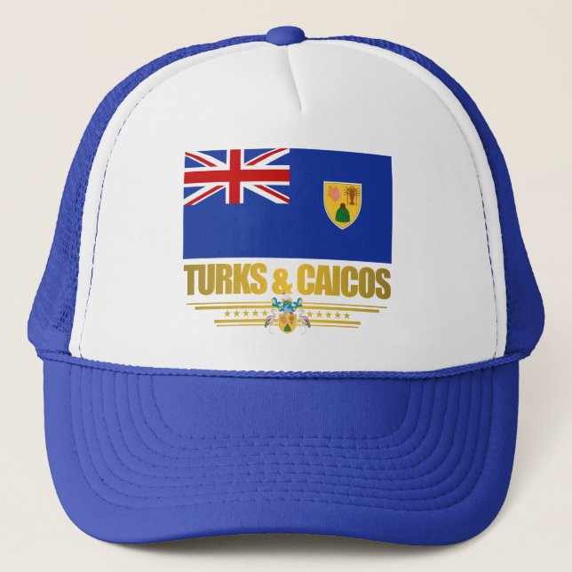 Turks & Caicos Pride Trucker Hat (Front)