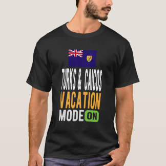 Turks Caicos Souvenir - Travel - Turks Caicos Vaca T-Shirt