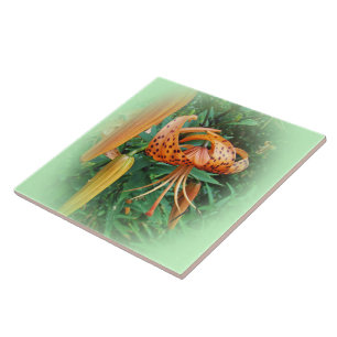Turk's Cap Lily Wildflower Tile