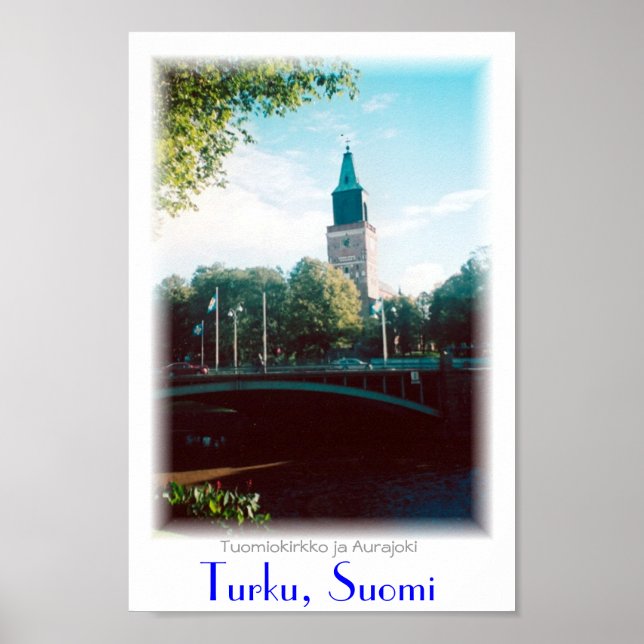 Turku Cathedral Poster (Front)