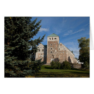 Turku, Finland, ancient Turun Linna Castle, a