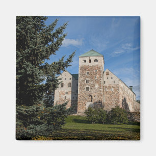 Turku, Finland, ancient Turun Linna Castle, a Magnet