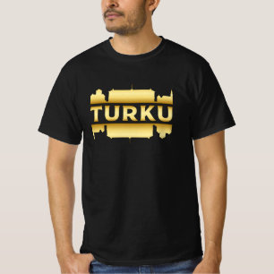 Turku Finland City Skyline Cityscape Gift Idea T-Shirt
